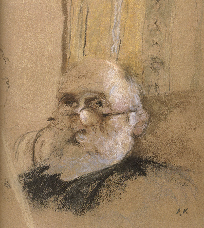 Self-portrait of glasses